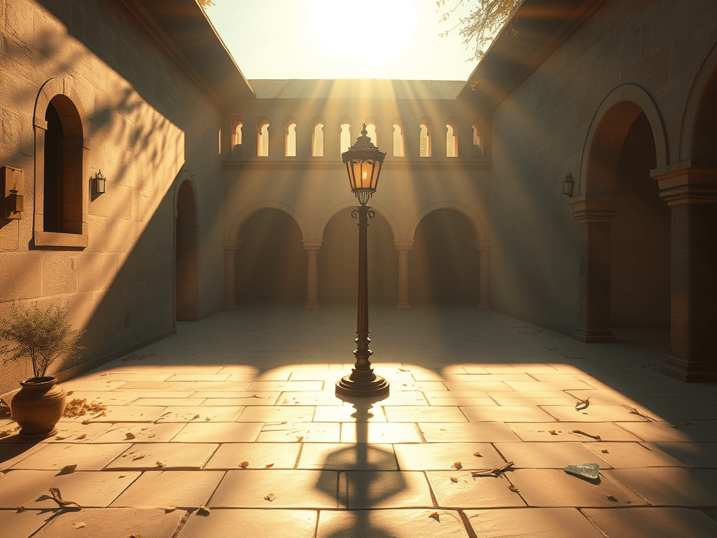 The Shadow in the&nbsp;Courtyard